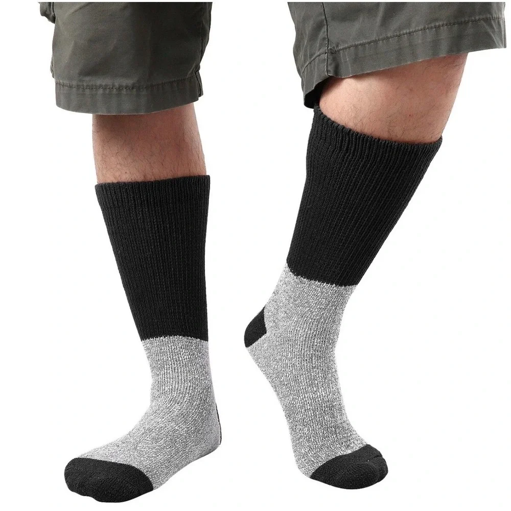 Calcetines Térmicos Acolchados De Invierno Para Diabéticos Talla‎ 13-15